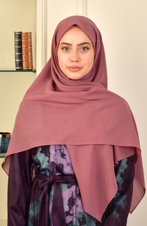 BURDEN İPEK - Alize 130 Cm Scarf Dried Rose