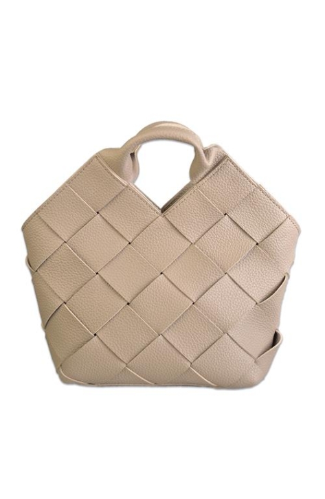 BURDEN İPEK - Amber Hand & Shoulder Bag Mink