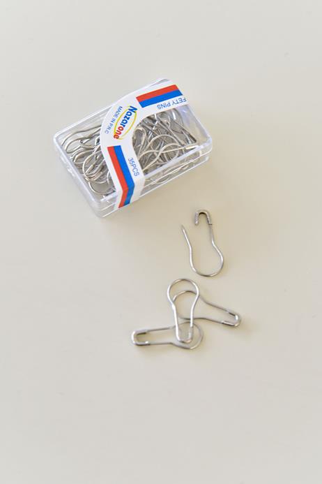 BURDEN İPEK - Armut Çengelli İğne Gümüş