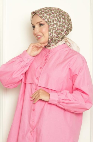 BURDEN İPEK - Badem Bursa İpeği Desenli Eşarp Bej