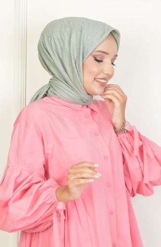 BURDEN İPEK - Bambu Kraş Eşarp Açık Çağla