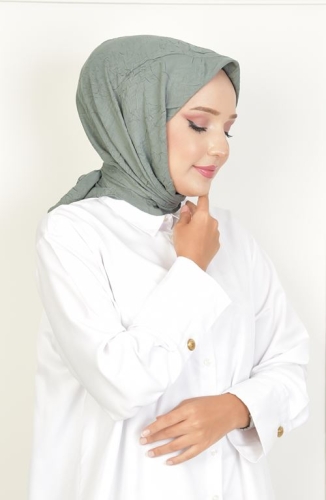 BURDEN İPEK - Bambu Kraş Eşarp Çağla