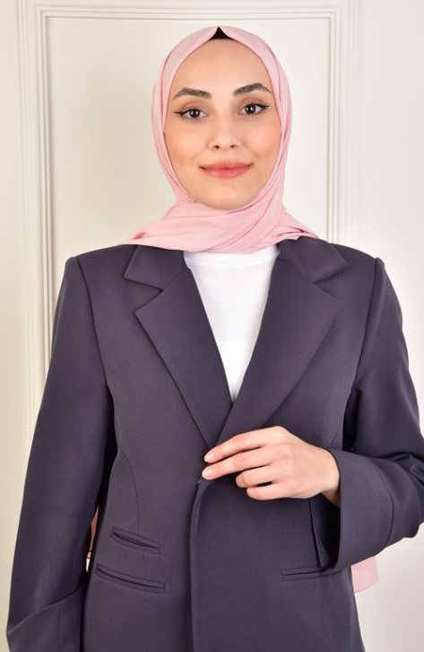 BURDEN İPEK - Chiffon Plain Shawl Orchid Pink BURDEN İPEK - Chiffon Plain Shawl Orchid Pink