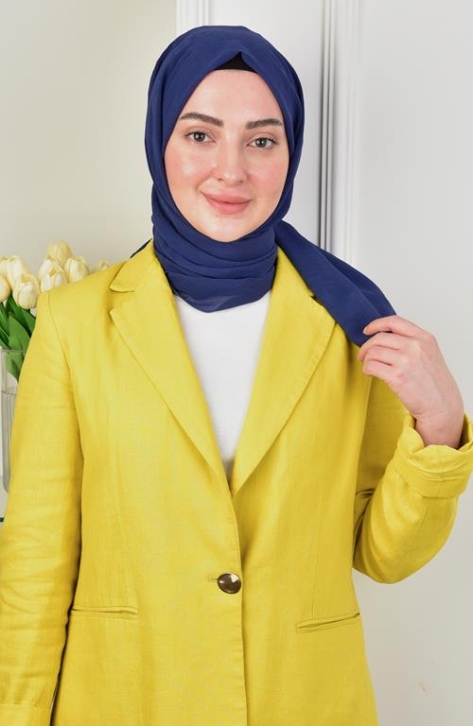 BURDEN İPEK - Comfy Şal Lacivert BURDEN İPEK - Comfy Şal Lacivert