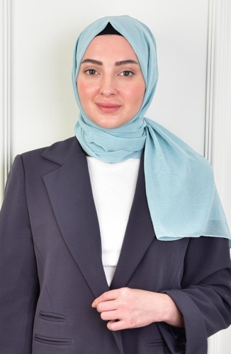 BURDEN İPEK - Comfy Shawl Baby Blue BURDEN İPEK - Comfy Shawl Baby Blue
