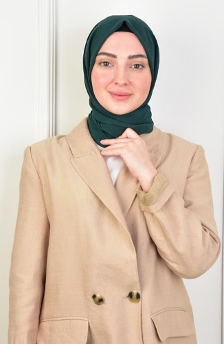 BURDEN İPEK - Comfy Shawl Emerald BURDEN İPEK - Comfy Shawl Emerald