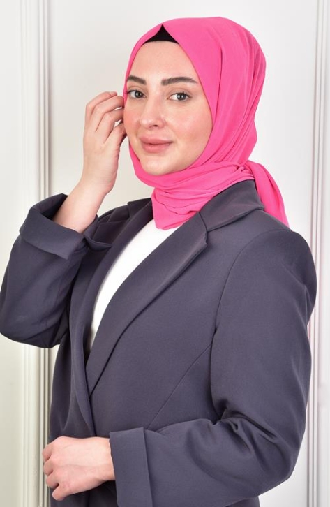 BURDEN İPEK - Comfy Shawl Fuchsia