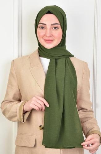 BURDEN İPEK - Comfy Shawl Khaki BURDEN İPEK - Comfy Shawl Khaki