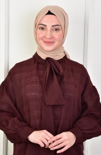 BURDEN İPEK - Comfy Shawl Light Soil BURDEN İPEK - Comfy Shawl Light Soil