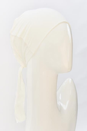 BURDEN İPEK - Dikişsiz Düz Penye Bone Krem BURDEN İPEK - Dikişsiz Düz Penye Bone Krem