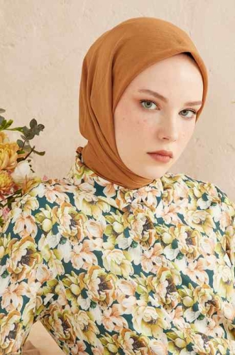 BURDEN İPEK - Ellen Cotton Crush Scarf Cinnamon BURDEN İPEK - Ellen Cotton Crush Scarf Cinnamon