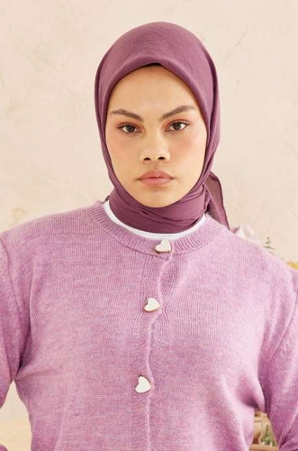 BURDEN İPEK - Ellen Cotton Crush Scarf Damson BURDEN İPEK - Ellen Cotton Crush Scarf Damson