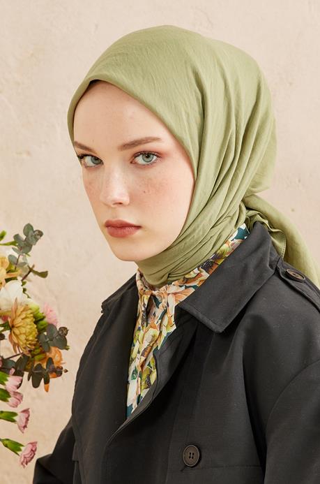 BURDEN İPEK - Ellen Cotton Crush Scarf Desert Flower BURDEN İPEK - Ellen Cotton Crush Scarf Desert Flower