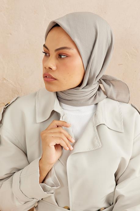 BURDEN İPEK - Ellen Cotton Crush Scarf Grey BURDEN İPEK - Ellen Cotton Crush Scarf Grey