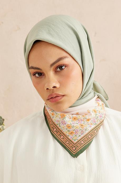 BURDEN İPEK - Ellen Cotton Crush Scarf Iceberg BURDEN İPEK - Ellen Cotton Crush Scarf Iceberg