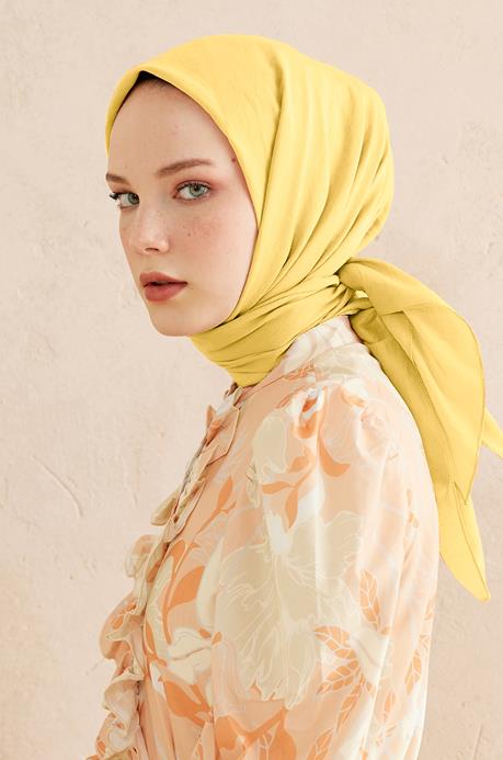 BURDEN İPEK - Ellen Cotton Crush Scarf Lion Mouth BURDEN İPEK - Ellen Cotton Crush Scarf Lion Mouth