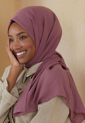 BURDEN İPEK - Ellen Cotton Crush Shawl Dusty Rose BURDEN İPEK - Ellen Cotton Crush Shawl Dusty Rose