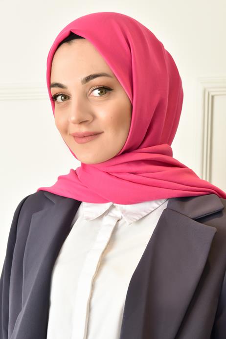 BURDEN İPEK - Ellen Cotton Crush Shawl Fuchsia BURDEN İPEK - Ellen Cotton Crush Shawl Fuchsia