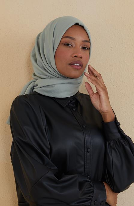 BURDEN İPEK - Ellen Cotton Crush Shawl Iceberg BURDEN İPEK - Ellen Cotton Crush Shawl Iceberg