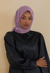 BURDEN İPEK - Ellen Cotton Crush Shawl Light Damson BURDEN İPEK - Ellen Cotton Crush Shawl Light Damson