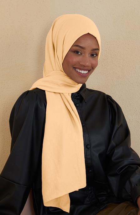 BURDEN İPEK - Ellen Cotton Crush Shawl Vanilla BURDEN İPEK - Ellen Cotton Crush Shawl Vanilla