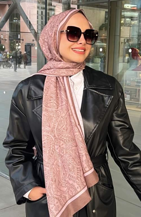 BURDEN İPEK - Etnik Desenli Soft Şal Kahve BURDEN İPEK - Etnik Desenli Soft Şal Kahve