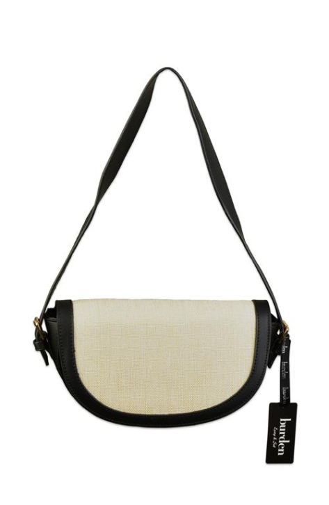 BURDEN İPEK - Flap Shoulder Bag Black