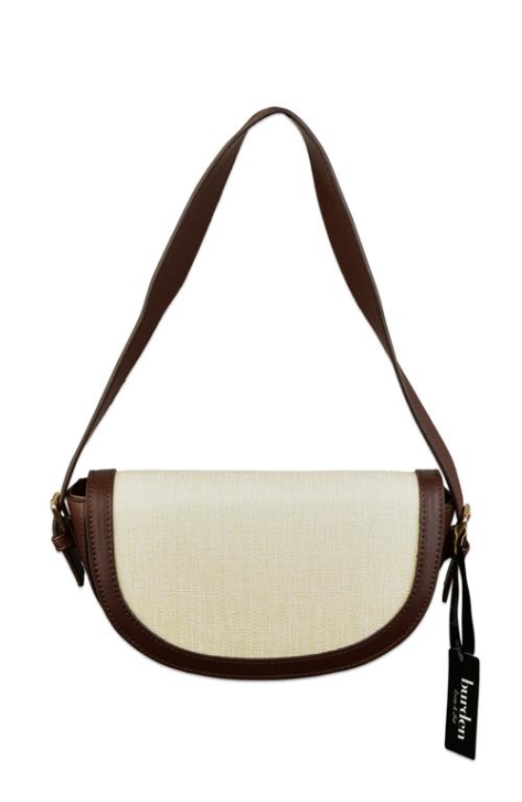 BURDEN İPEK - Flap Shoulder Bag Brown