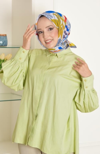 BURDEN İPEK - Floral Soft Pamuksu Desenli Eşarp Gri