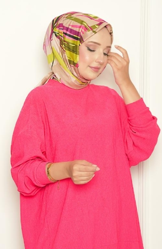 BURDEN İPEK - Geometrik Bursa İpeği Desenli Eşarp Bej