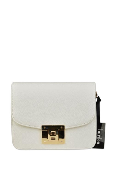 BURDEN İPEK - Gloria Shoulder Bag White