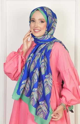 BURDEN İPEK - Gloria Soft Pamuksu Desenli Şal Benetton BURDEN İPEK - Gloria Soft Pamuksu Desenli Şal Benetton