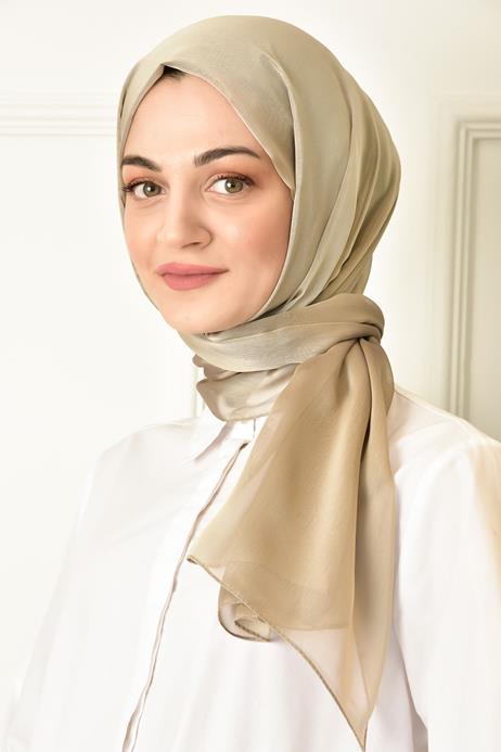 BURDEN İPEK - Janjan Plain Evening Dress Shawl Beige BURDEN İPEK - Janjan Plain Evening Dress Shawl Beige