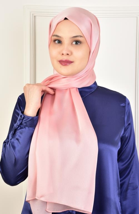 BURDEN İPEK - Janjan Satin Evening Dress Shawl Orchid Pink BURDEN İPEK - Janjan Satin Evening Dress Shawl Orchid Pink