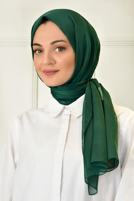 BURDEN İPEK - Janjan Shawl Emerald BURDEN İPEK - Janjan Shawl Emerald
