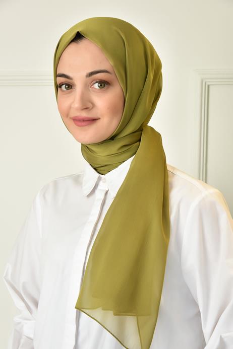 BURDEN İPEK - Janjan Shawl Oil Green BURDEN İPEK - Janjan Shawl Oil Green