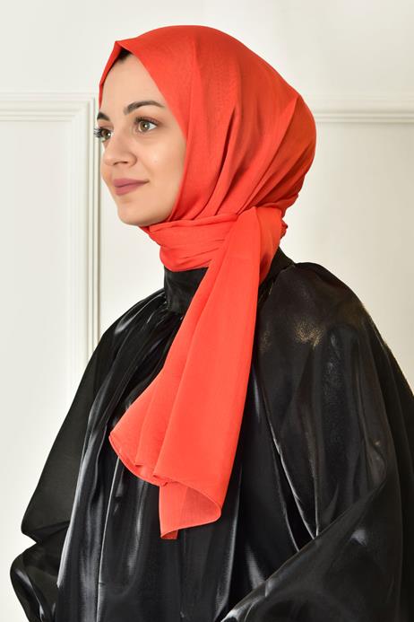BURDEN İPEK - Janjan Shawl Orange BURDEN İPEK - Janjan Shawl Orange
