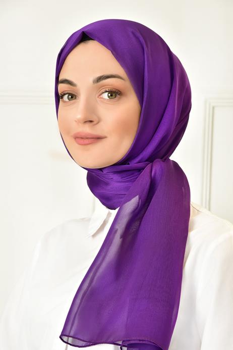 BURDEN İPEK - Janjan Shawl Purple BURDEN İPEK - Janjan Shawl Purple