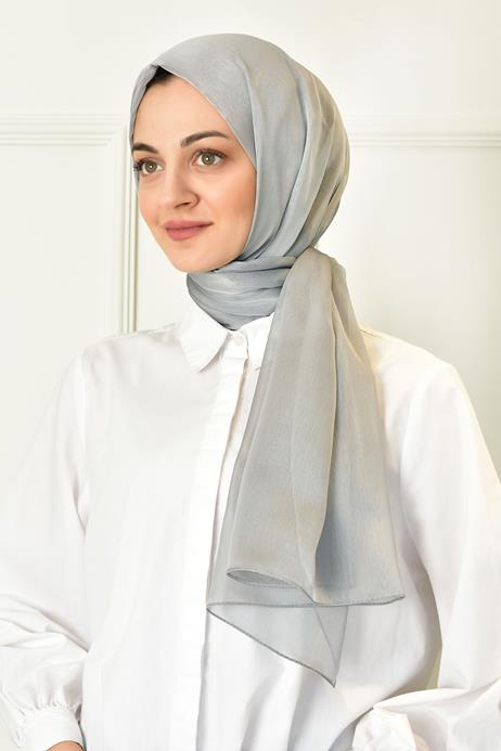 BURDEN İPEK - Janjan Shawl Silver BURDEN İPEK - Janjan Shawl Silver