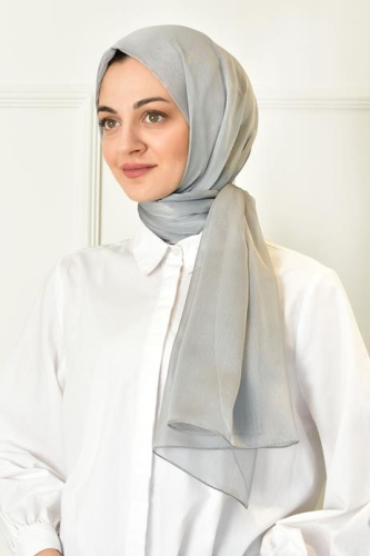 BURDEN İPEK - Janjan Shawl Silver BURDEN İPEK - Janjan Shawl Silver