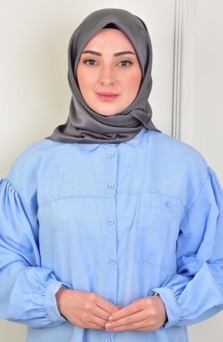 BURDEN İPEK - Kobe Scarf Anthracite BURDEN İPEK - Kobe Scarf Anthracite