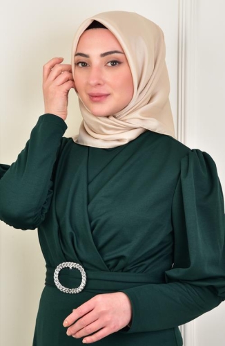 BURDEN İPEK - Kobe Scarf Sand Beige BURDEN İPEK - Kobe Scarf Sand Beige