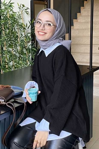 BURDEN İPEK - Lara Shawl Anthracite