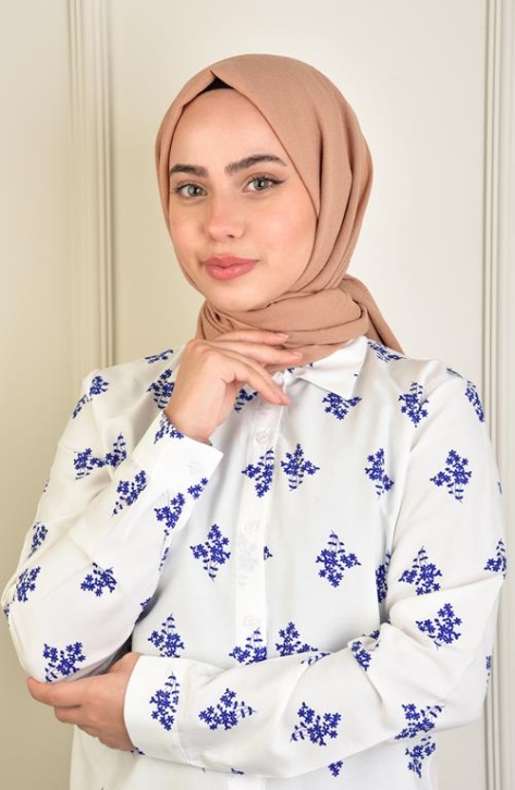 BURDEN İPEK - Lara Shawl BISCUIT BEIGE 2229