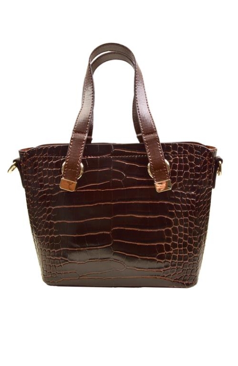 BURDEN İPEK - Mabel El & Çapraz Omuz Çantası Kahve BURDEN İPEK - Mabel El & Çapraz Omuz Çantası Kahve