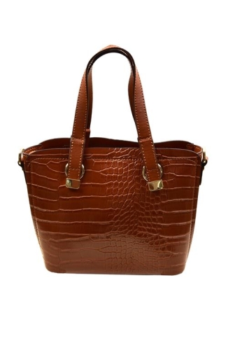 BURDEN İPEK - Mabel El & Çapraz Omuz Çantası Taba