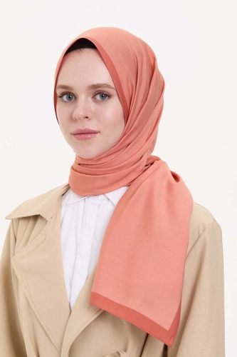 BURDEN İPEK - Modal Şal Kiremit