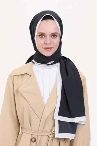 BURDEN İPEK - Modal Shawl Black