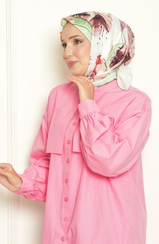 BURDEN İPEK - Orkide Bursa İpeği Desenli Eşarp Mint