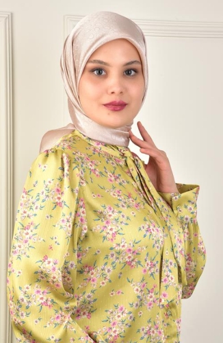 BURDEN İPEK - Platin Damla Eşarp Dsn-2 BİSKÜVİ BEJİ 1284 BURDEN İPEK - Platin Damla Eşarp Dsn-2 BİSKÜVİ BEJİ 1284